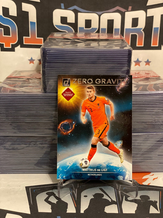 2021 Donruss FIFA World Cup (Zero Gravity) Matthijs De Ligt #13