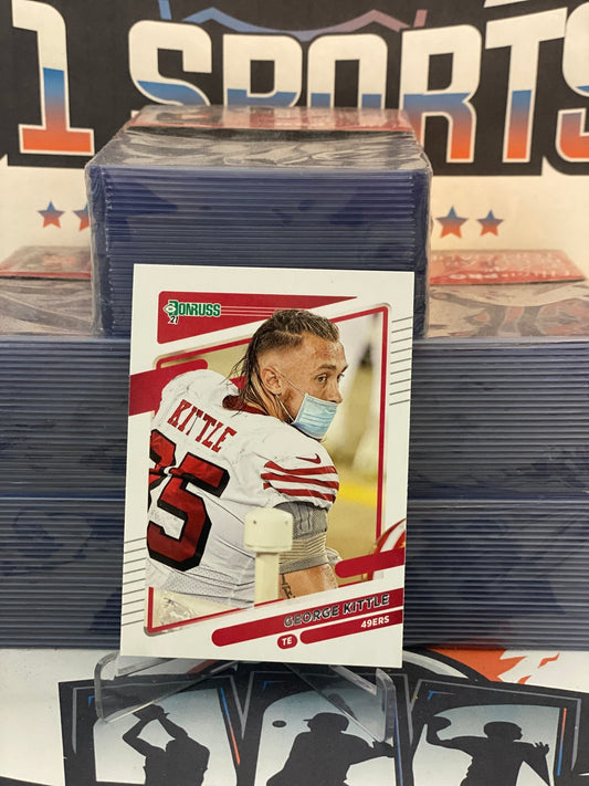 2021 Donruss (Helmetless Variation) George Kittle #54