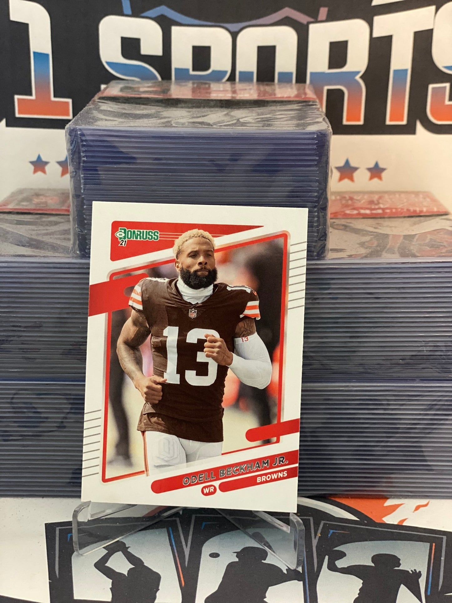 2021 Donruss (Helmetless Variation) Odell Beckham Jr. #198