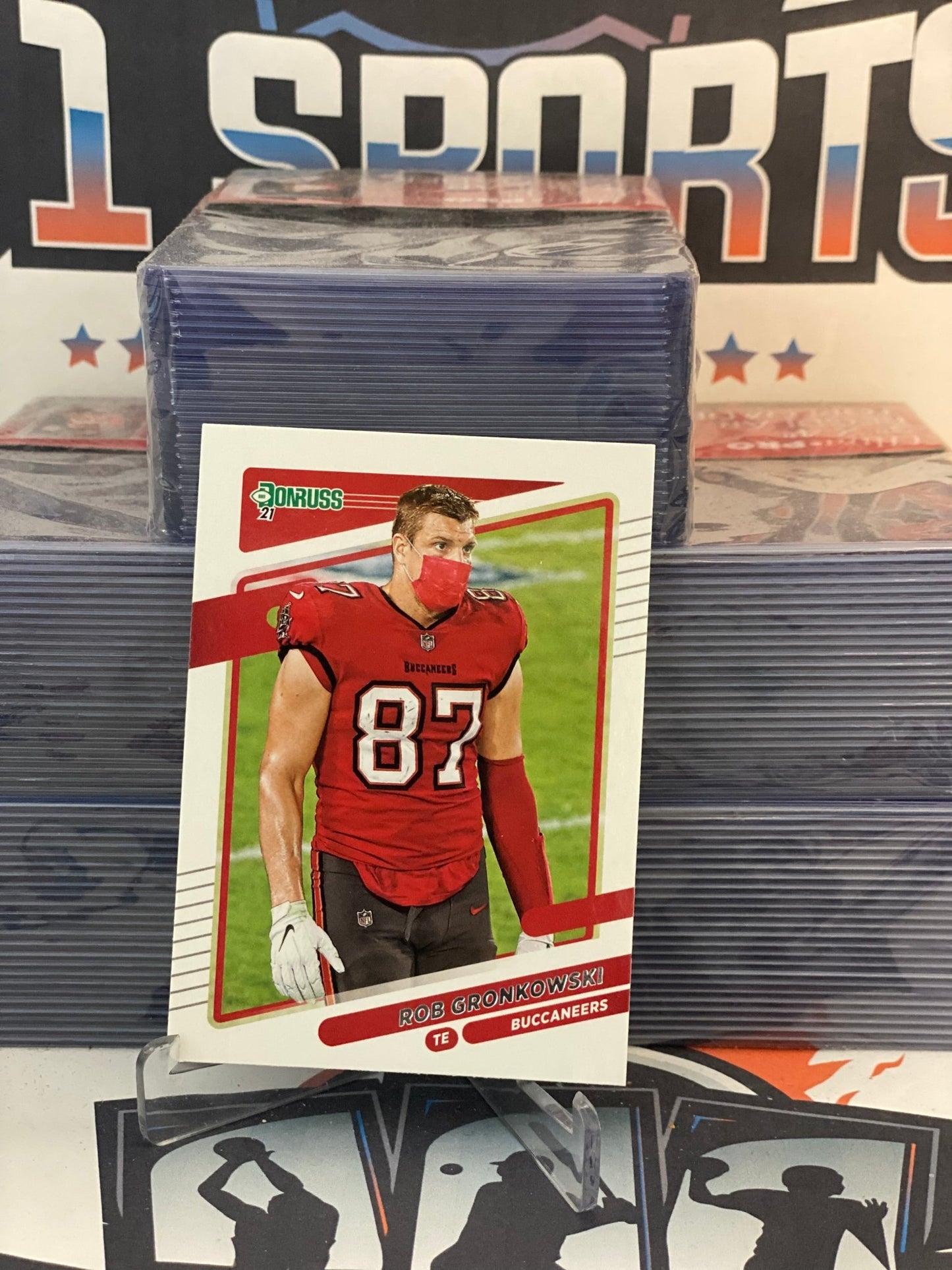 2021 Donruss (Helmetless Variation) Rob Gronkowski #104