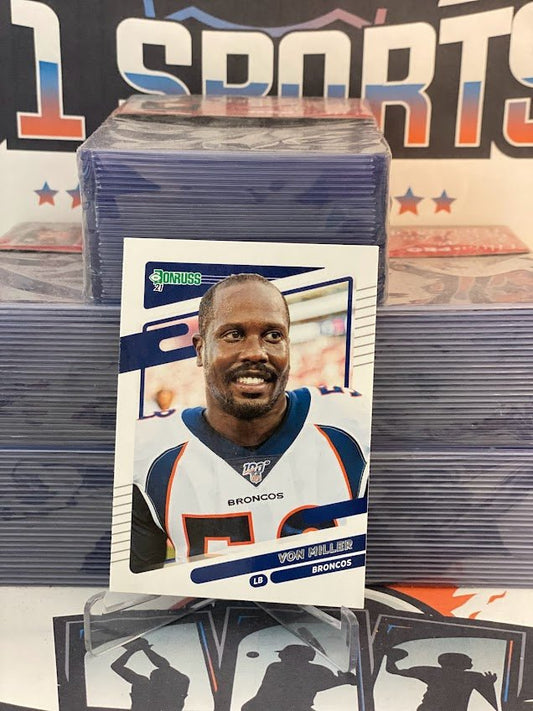 2021 Donruss (Helmetless Variation) Von Miller #181