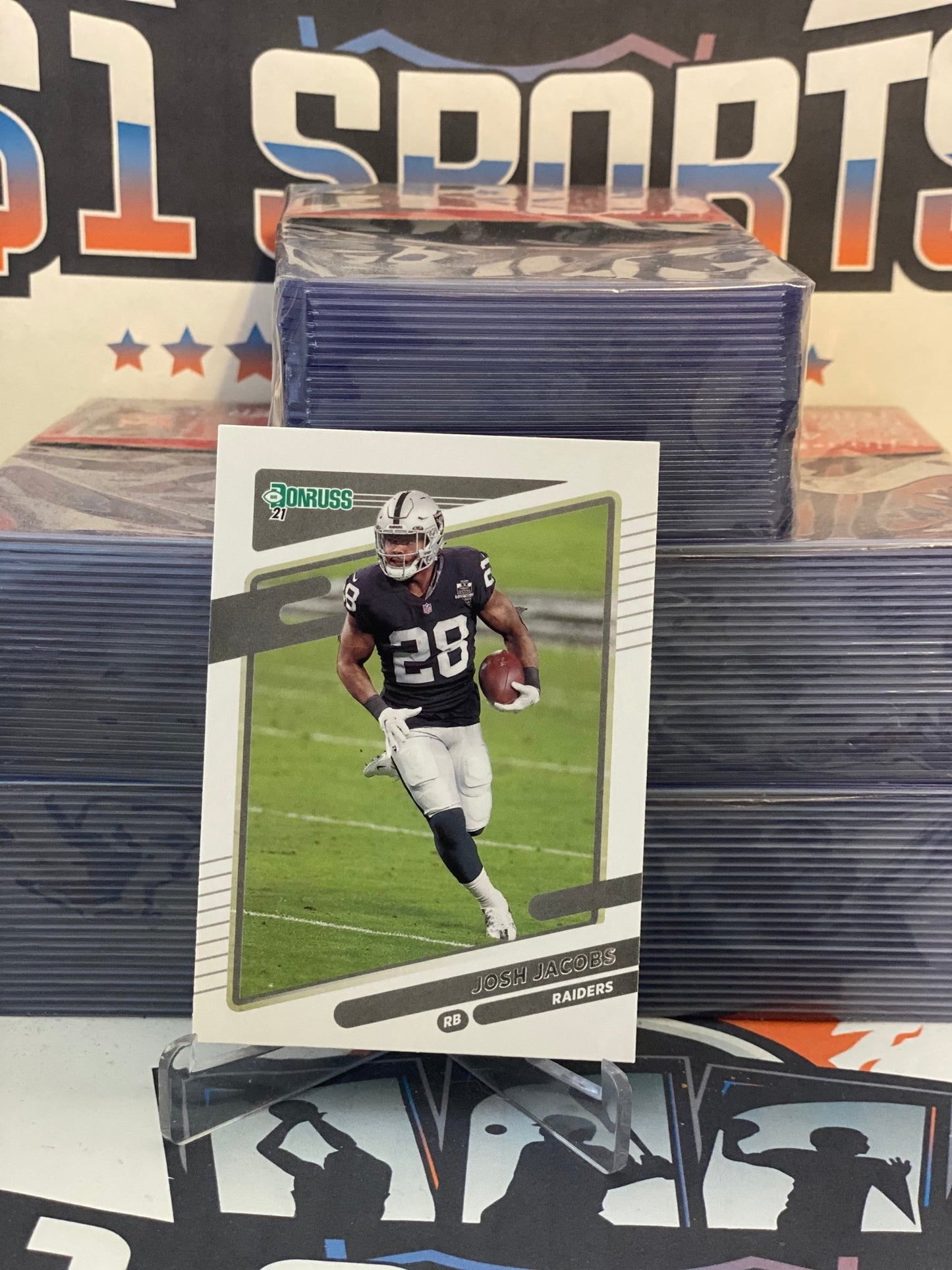 2021 Donruss Josh Jacobs #85