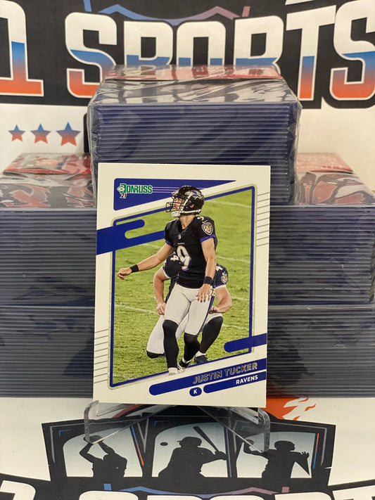 2021 Donruss Justin Tucker #240