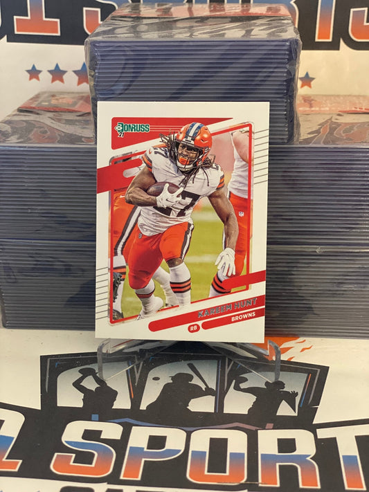 2021 Donruss Kareem Hunt #197