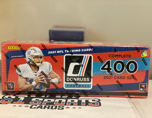 2021 Donruss NFL Football Complete Set