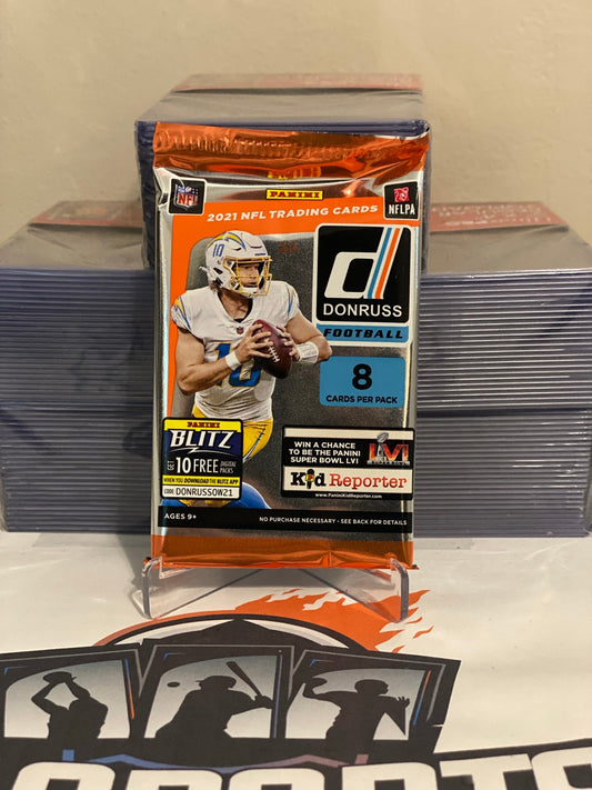 2021 Donruss NFL Football Retail Pack