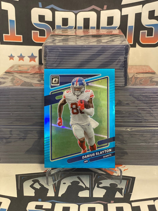 2021 Donruss Optic (Blue Aqua Prizm 216/299) Darius Slayton #13