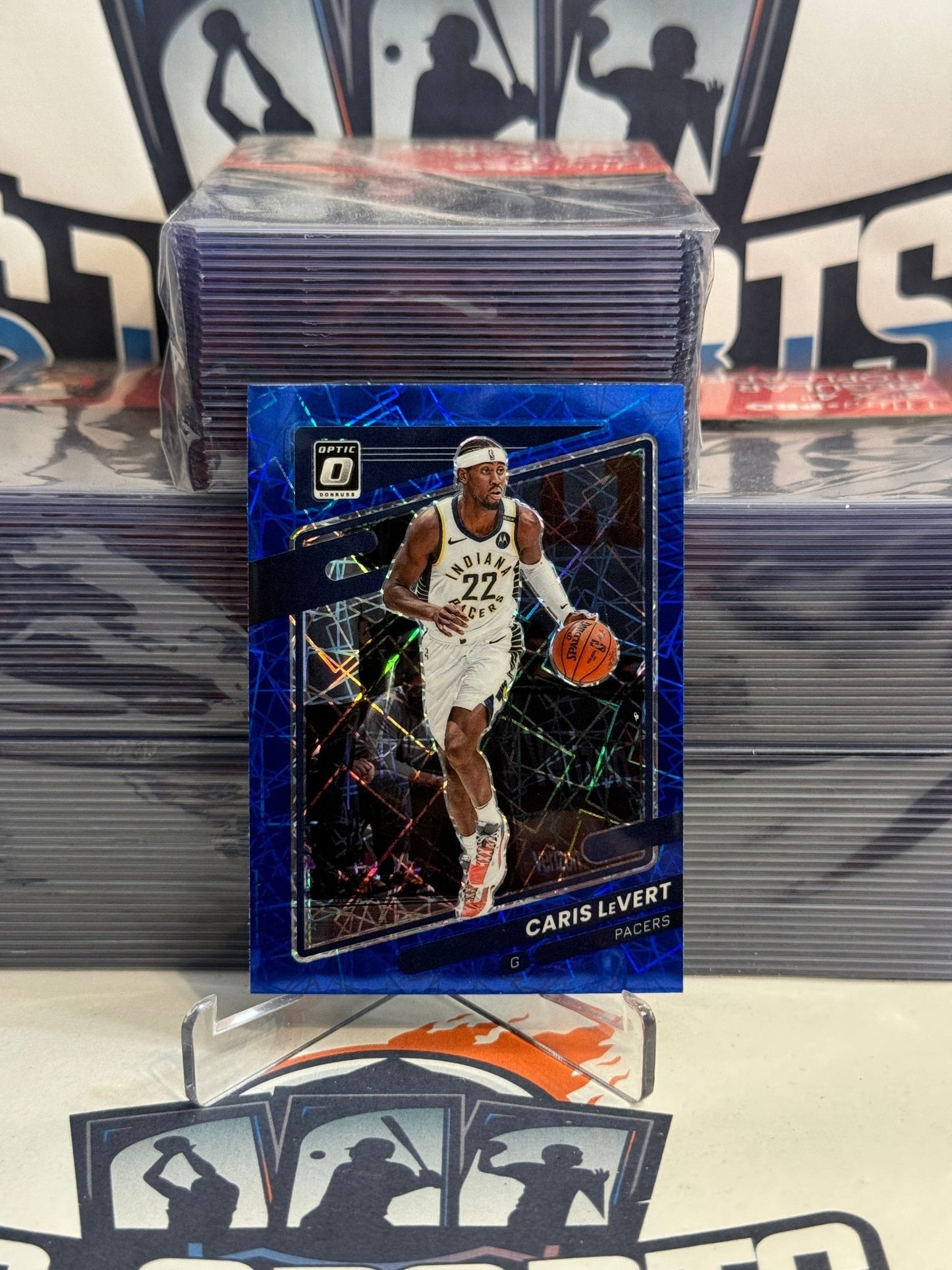 2021 Donruss Optic (Blue Velocity Prizm) Caris LeVert #69