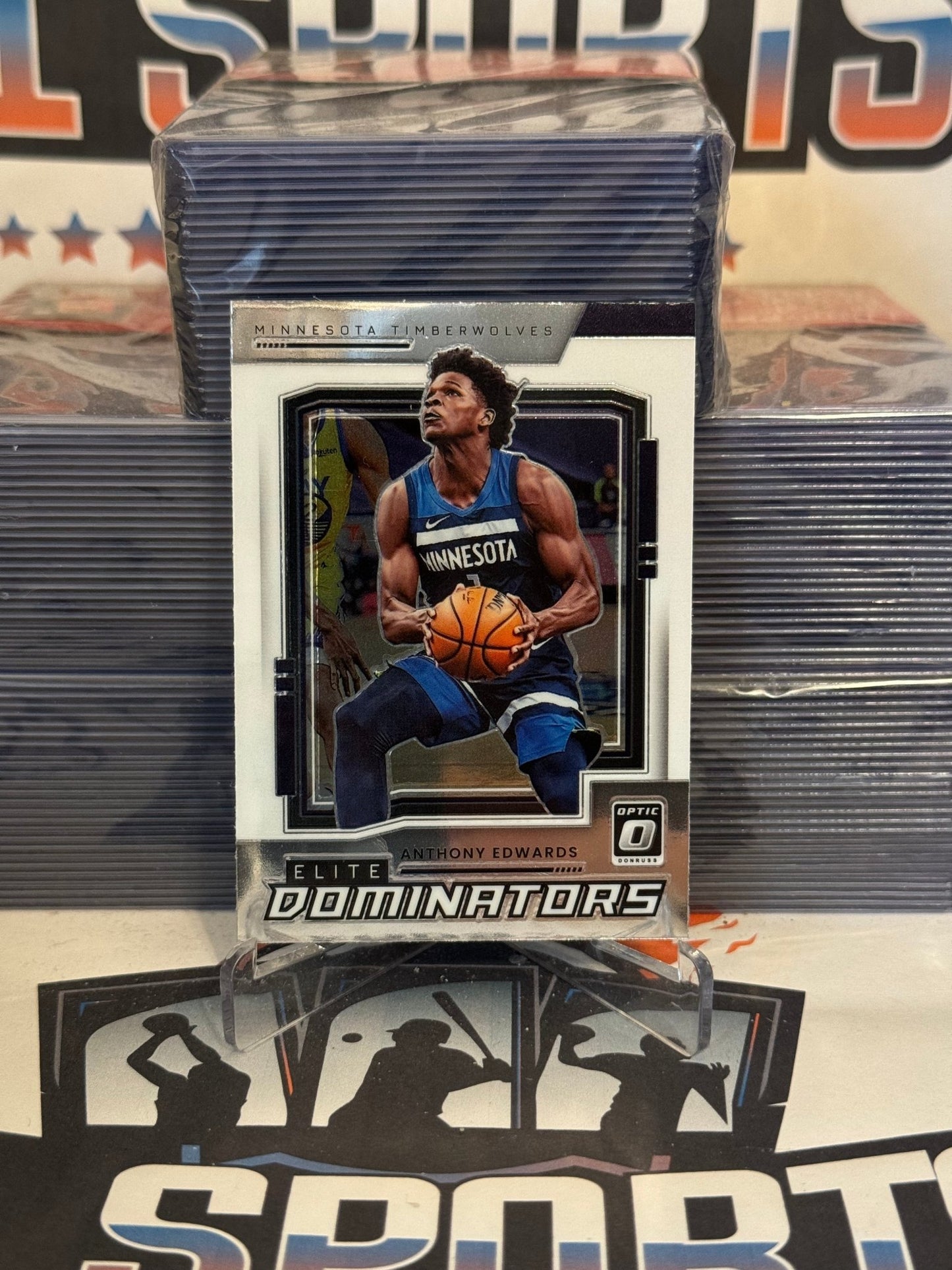 2021 Donruss Optic (Elite Dominators) Anthony Edwards #20
