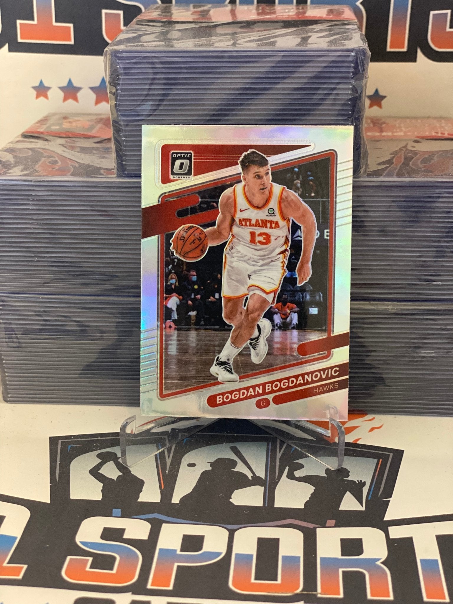 Bogdan Bogdanovic Atlanta Hawks 10 x 13 Sublimated Player Plaque