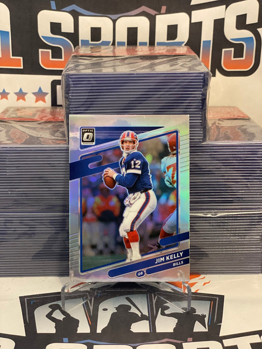 2021 Donruss Optic (Holo Prizm) Jim Kelly #56