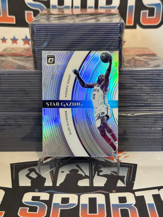 2021 Donruss Optic (Holo Prizm, Star Gazing) James Harden #15