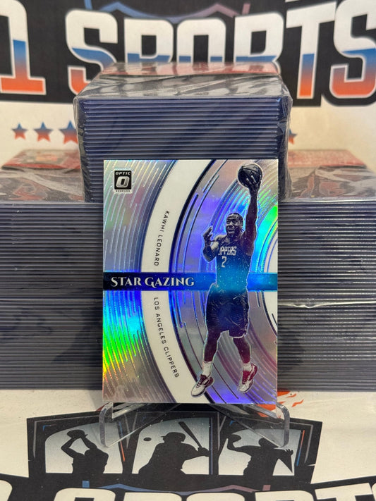 2021 Donruss Optic (Holo Prizm, Star Gazing) Kawhi Leonard #13
