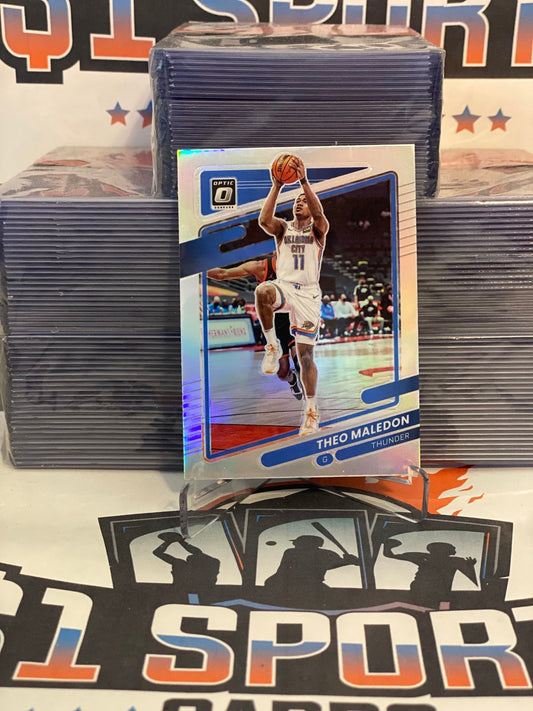 2021 Donruss Optic (Holo Prizm) Theo Maledon #58