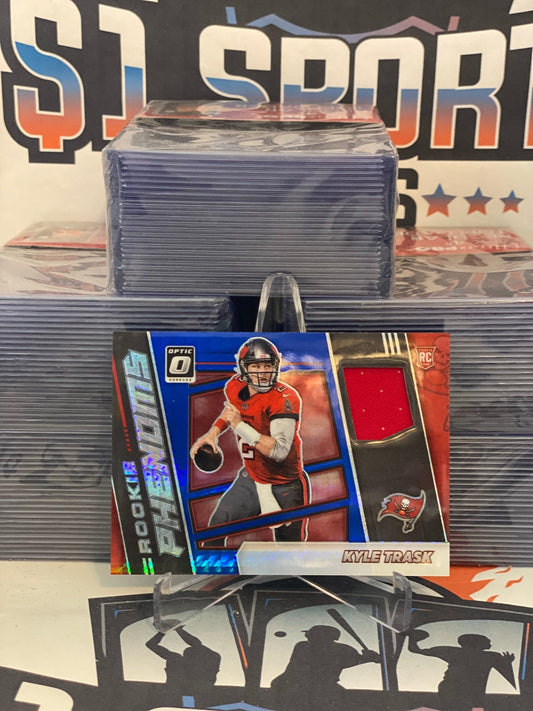2021 Donruss Optic (Hyper Blue, Rookie Phenoms Relic) Kyle Trask #RPH-9