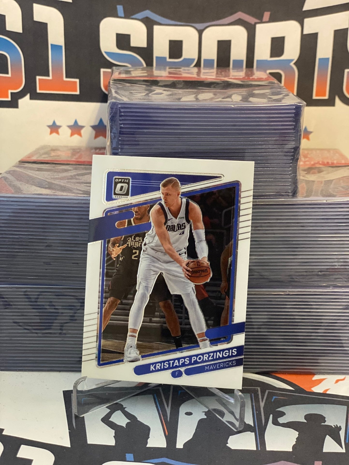 2021 Donruss Optic Kristaps Porzingis #18