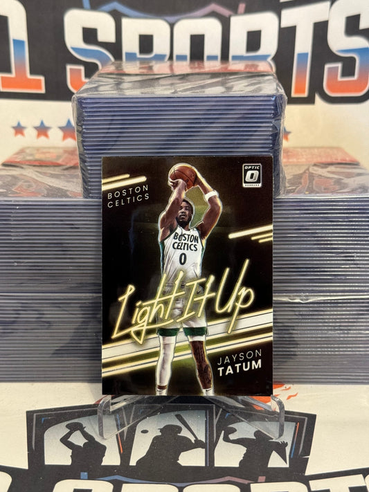 2021 Donruss Optic (Light It Up) Jayson Tatum #9