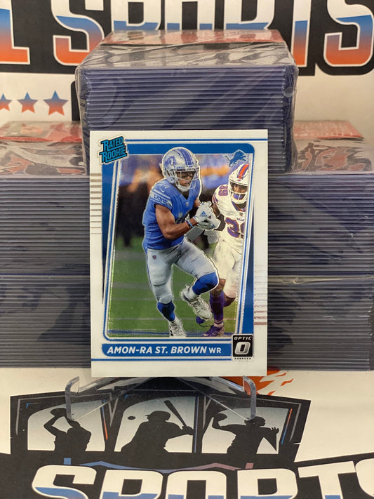 2021 Donruss Optic (Rated Rookie) Amon-Ra St. Brown #228