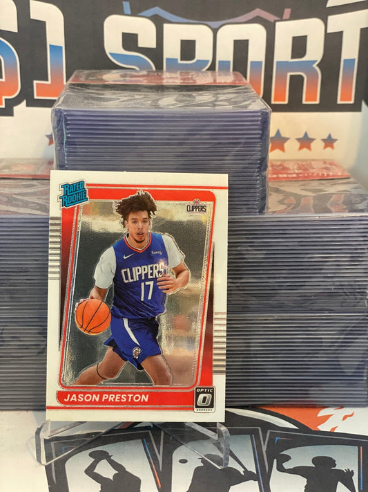 2021 Donruss Optic (Rated Rookie) Jason Preston #160