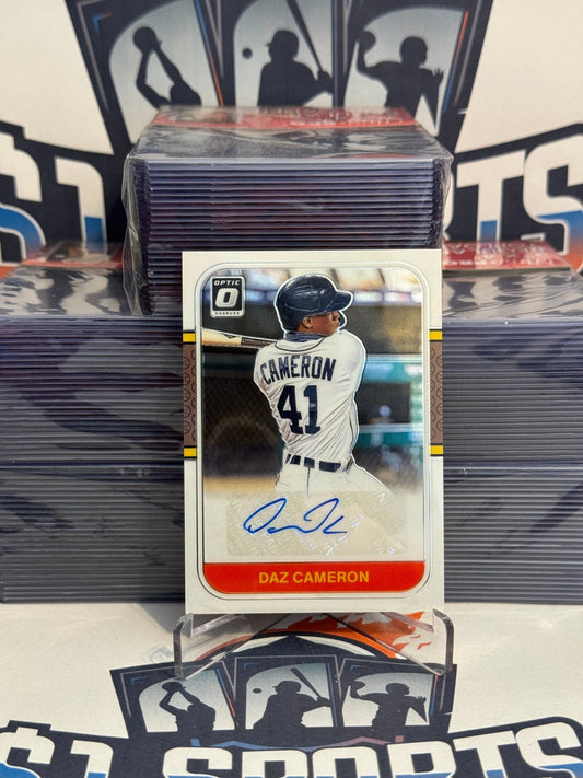 2021 Donruss Optic (Retro Auto) Daz Cameron #RS87-DC