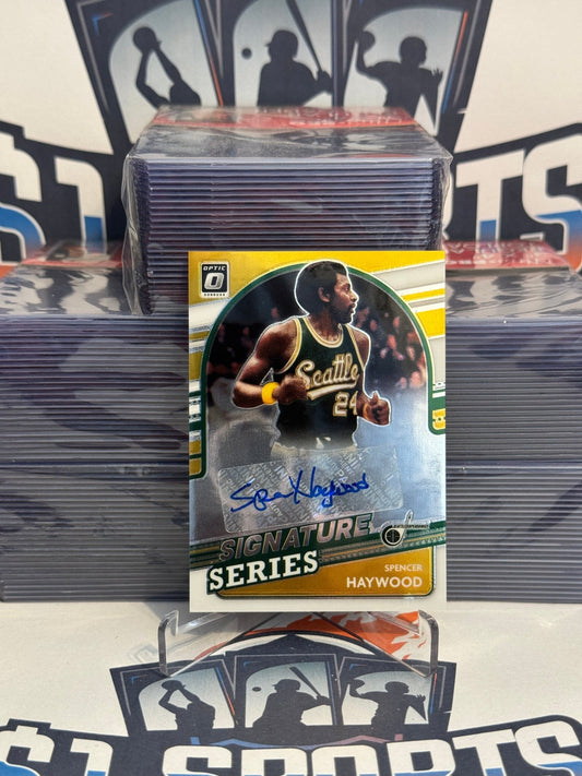 2021 Donruss Optic (Signature Series Auto) Spencer Haywood #SS-SHW