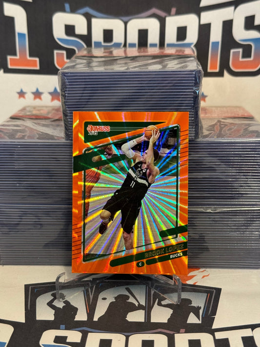 2021 Donruss (Orange Laser Holo) Brook Lopez #88