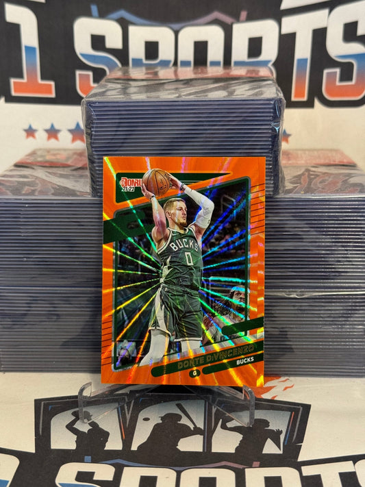 2021 Donruss (Orange Laser Holo) Donte DiVincenzo #94