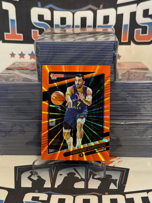 2021 Donruss (Orange Laser Holo) Facundo Campazzo #141