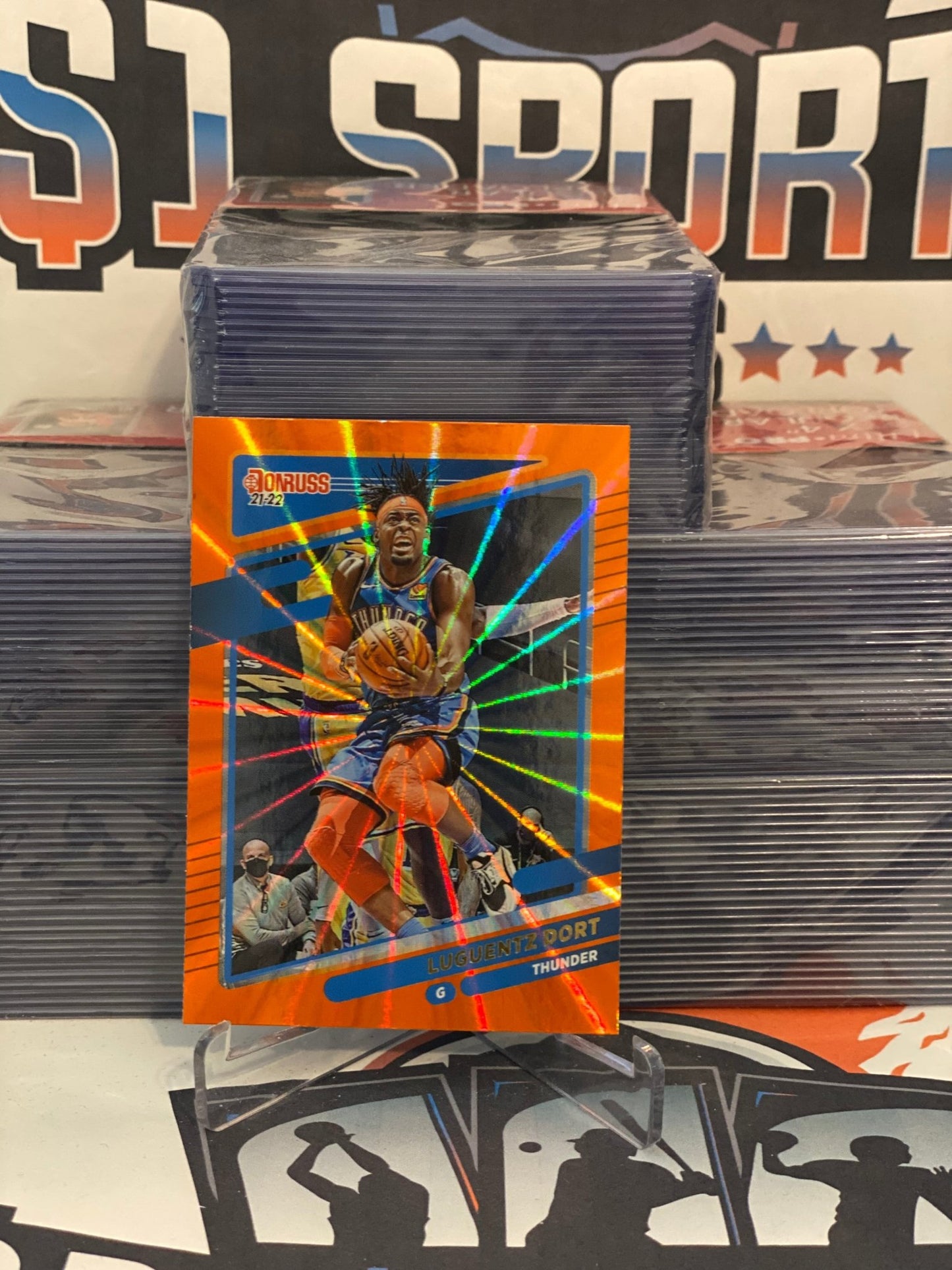2021 Donruss (Orange Laser Holo) Luguentz Dort #152
