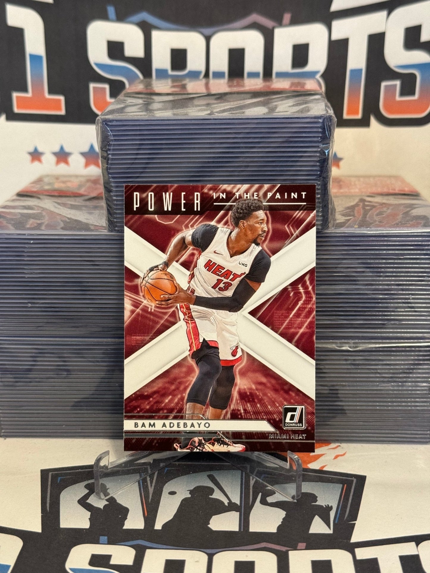 2021 Donruss (Power In The Paint) Bam Adebayo #4