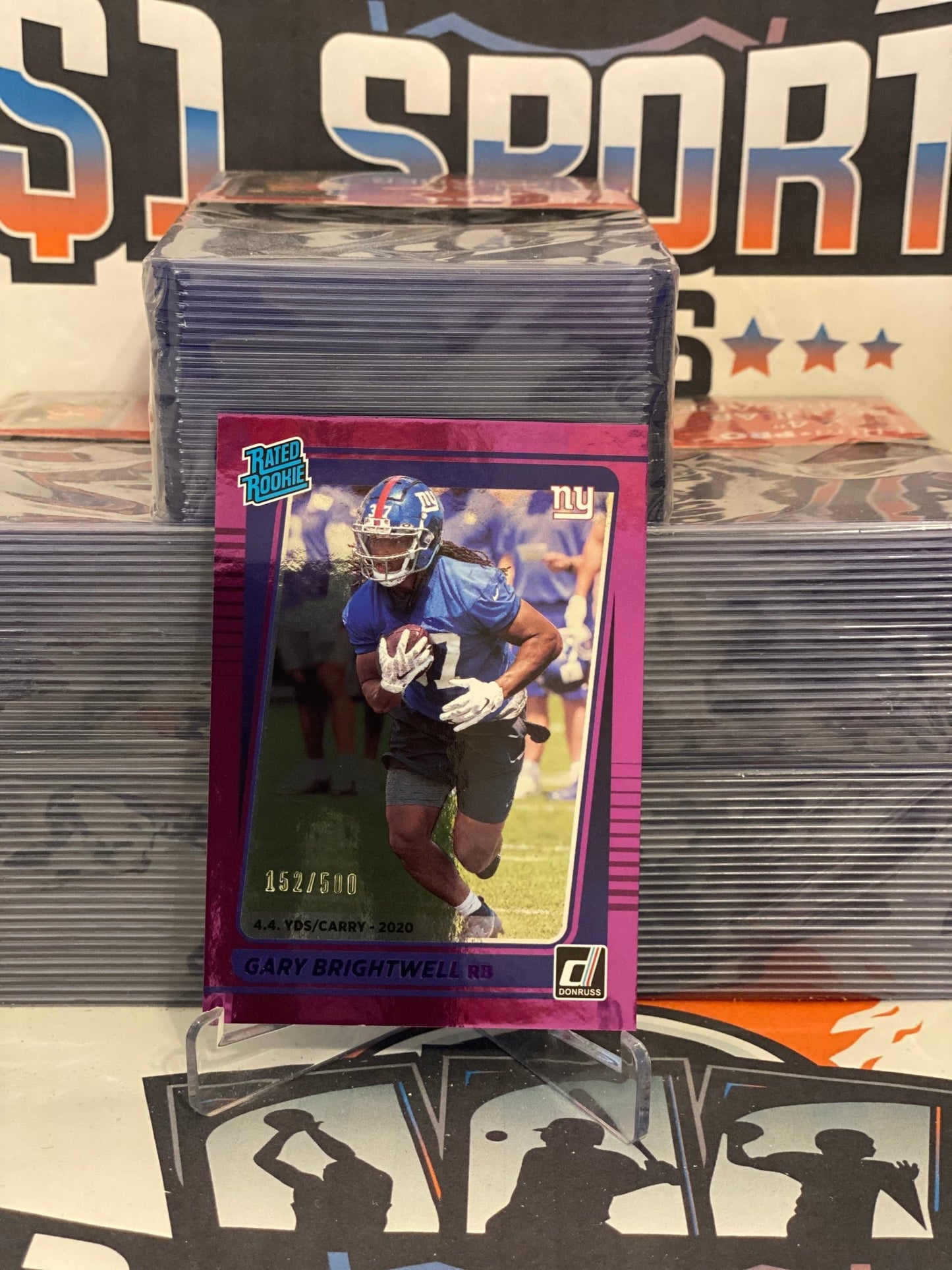 2021 Donruss (Purple, Rated Rookie 152/500) Gary Brightwell #313