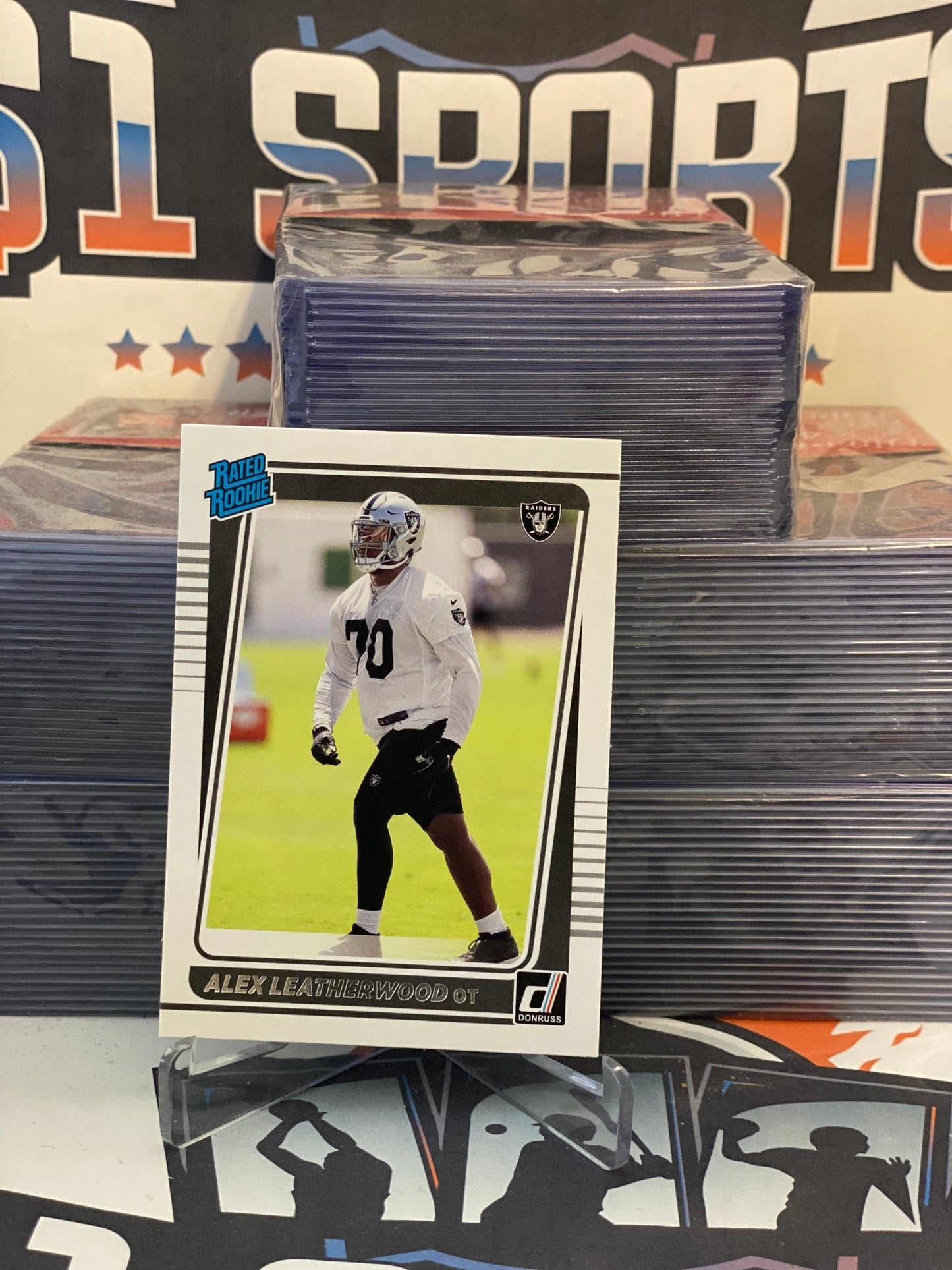 2021 Donruss (Rated Rookie) Alex Leatherwood #335