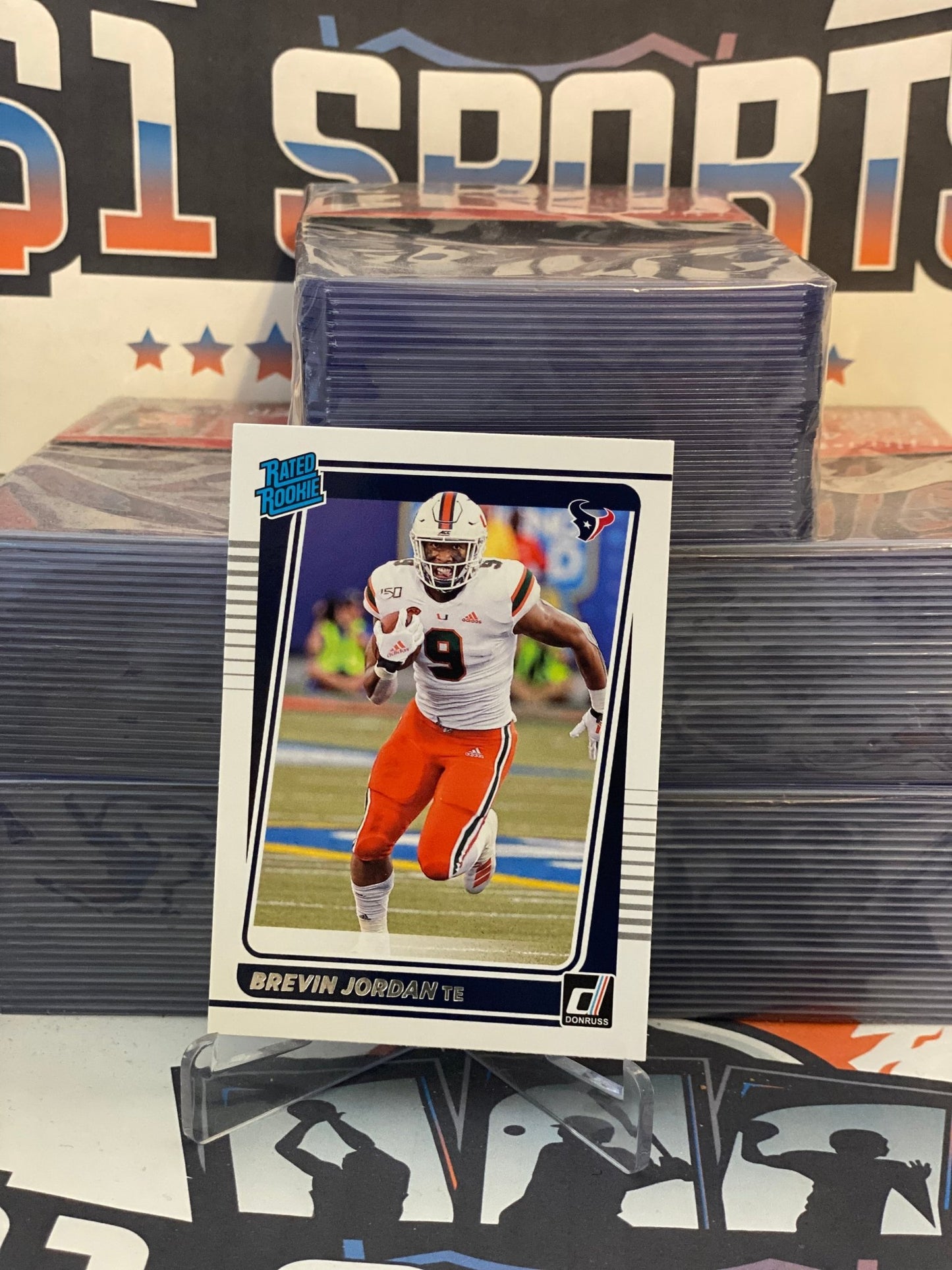 2021 Donruss (Rated Rookie) Brevin Jordan #308