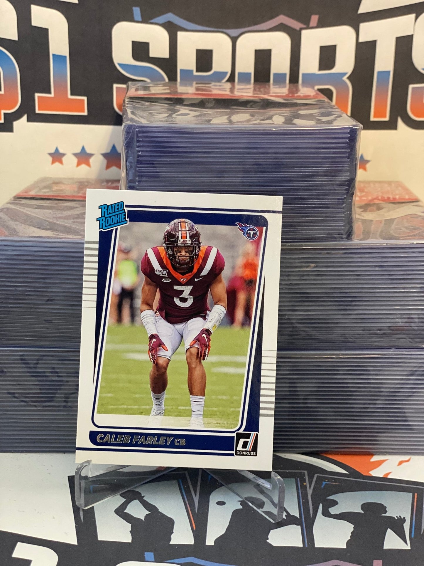 2021 Donruss (Rated Rookie) Caleb Farley #339