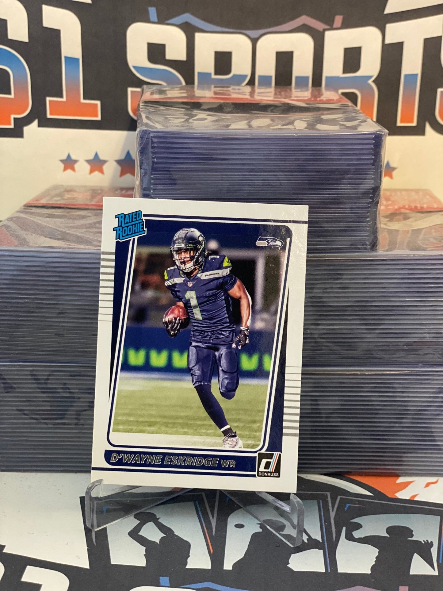 2021 Donruss (Rated Rookie) D'Wayne Eskridge #276