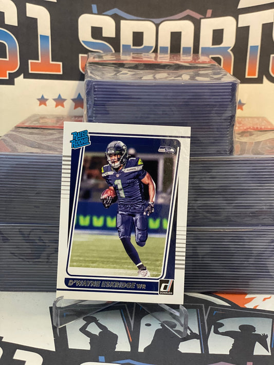 2021 Donruss (Rated Rookie) D'Wayne Eskridge #276