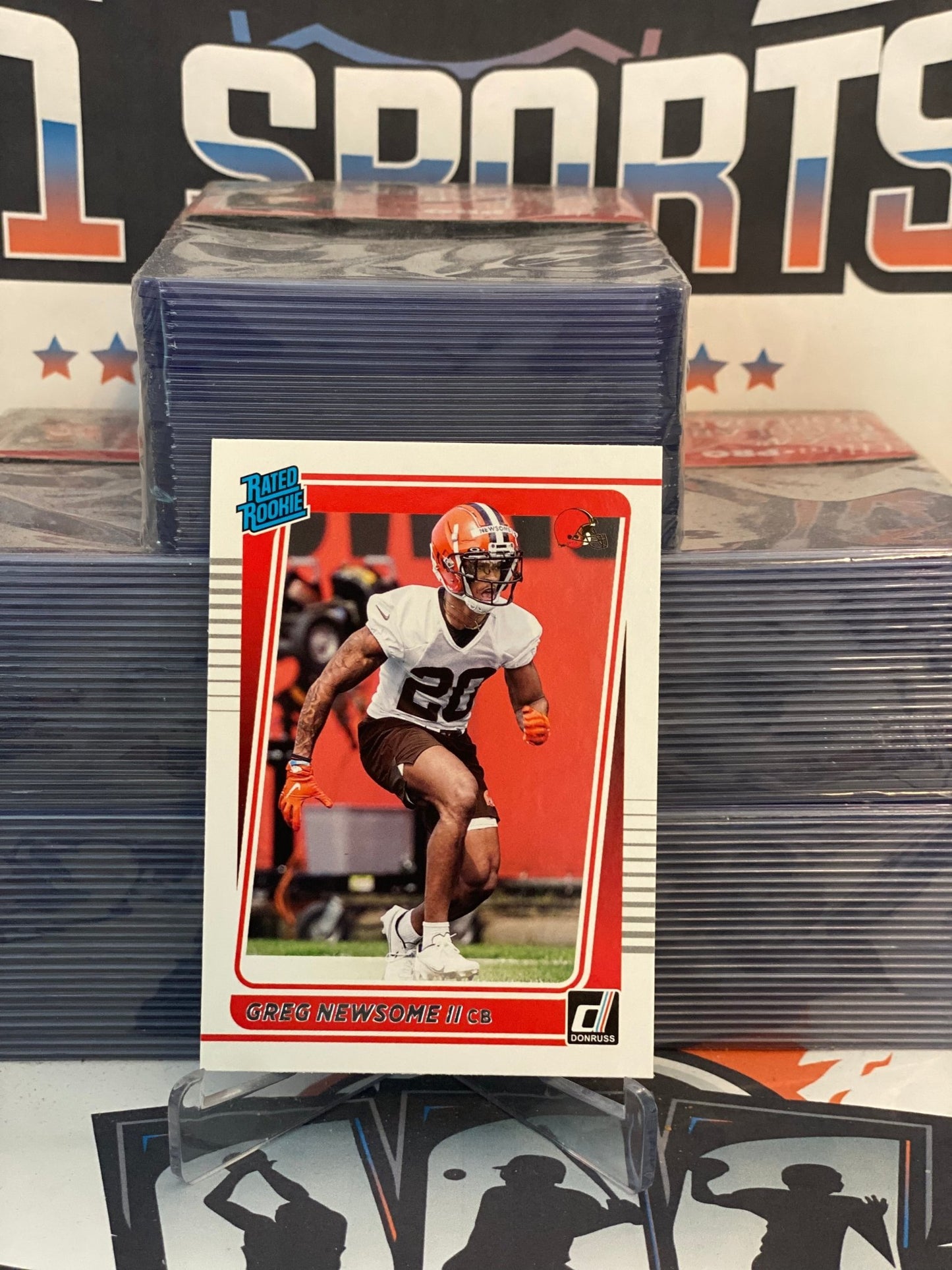 2021 Donruss (Rated Rookie) Greg Newsome II #341