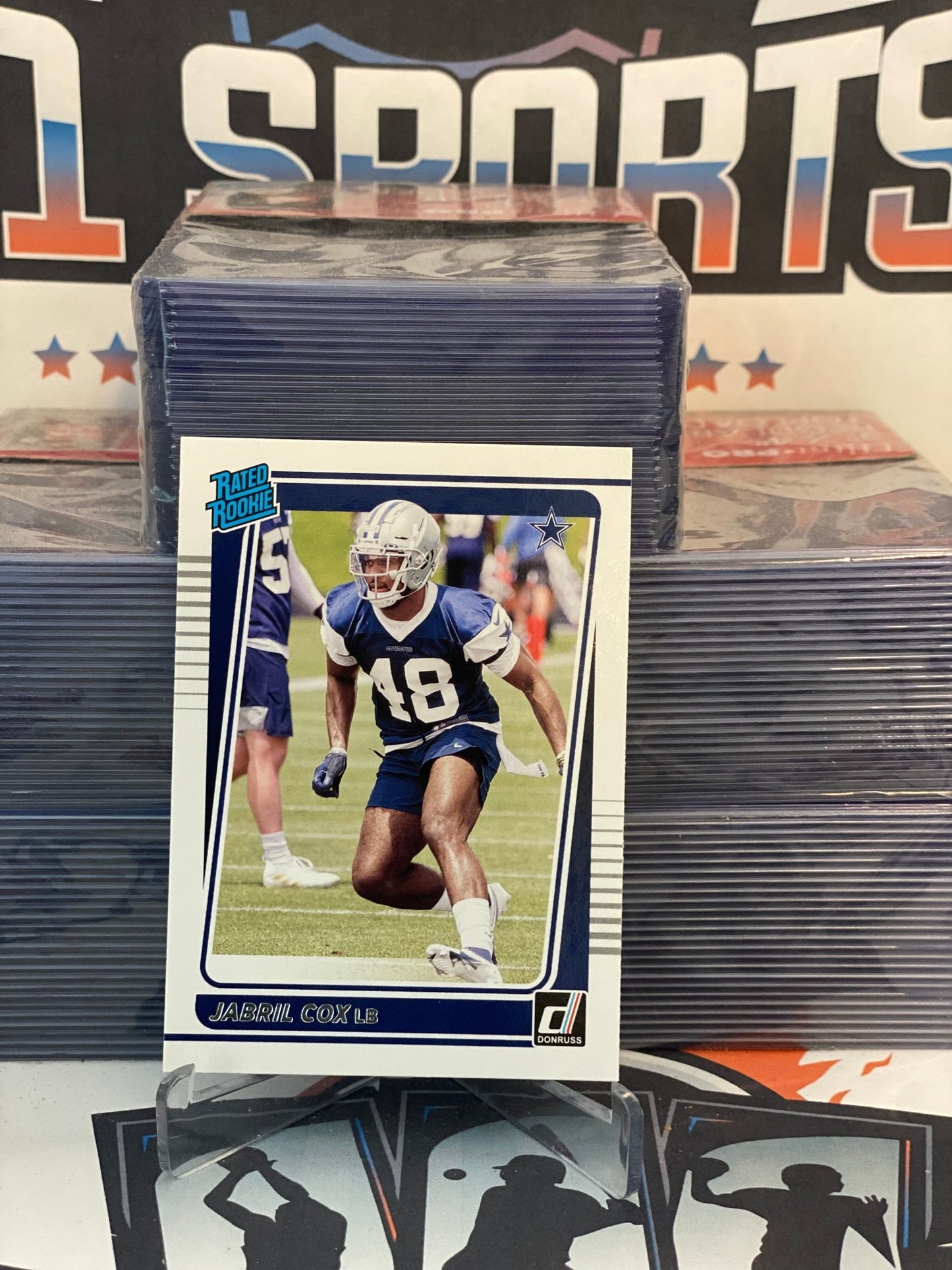 2021 Donruss (Rated Rookie) Jabril Cox #317