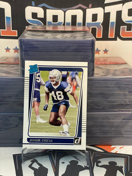 2021 Donruss (Rated Rookie) Jabril Cox #317