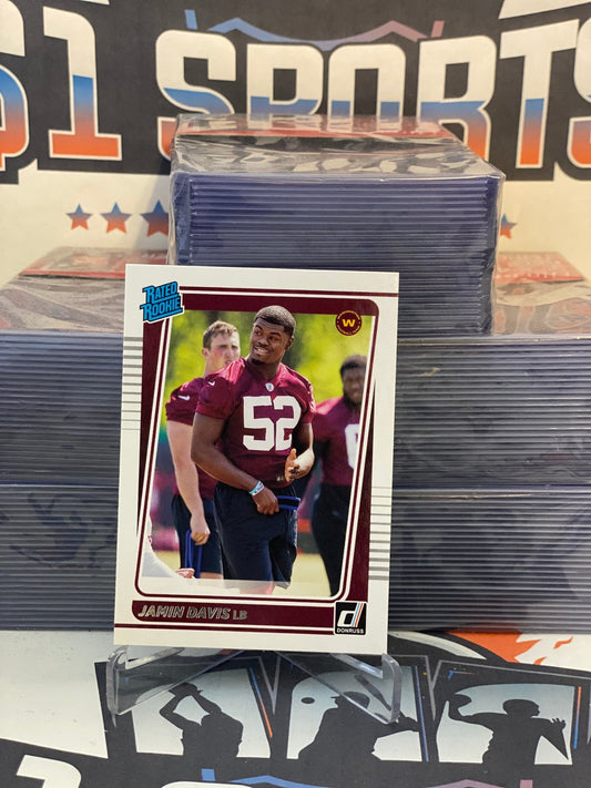 2021 Donruss (Rated Rookie) Jamin Davis #337