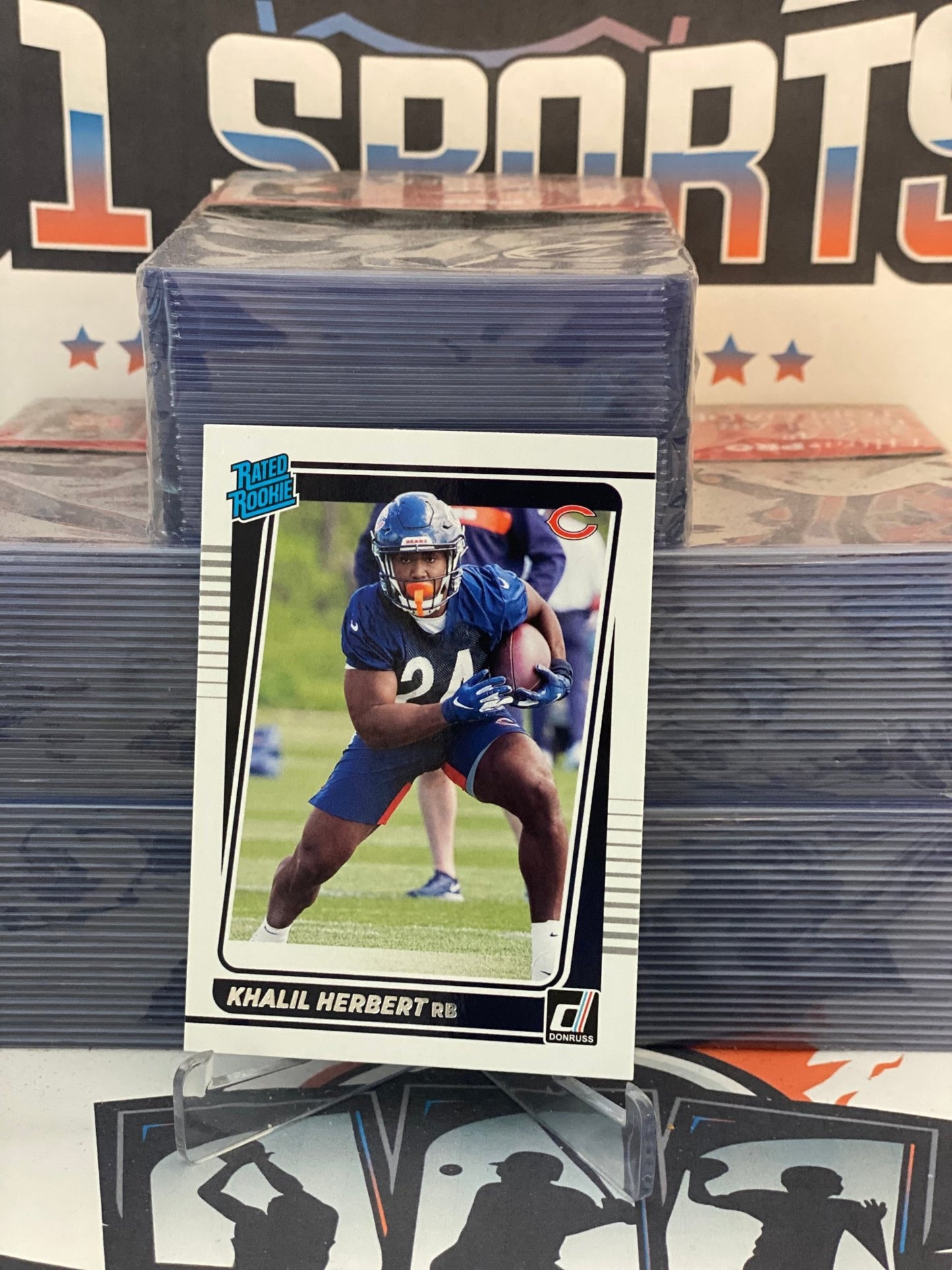 2021 Donruss (Rated Rookie) Khalil Herbert #318