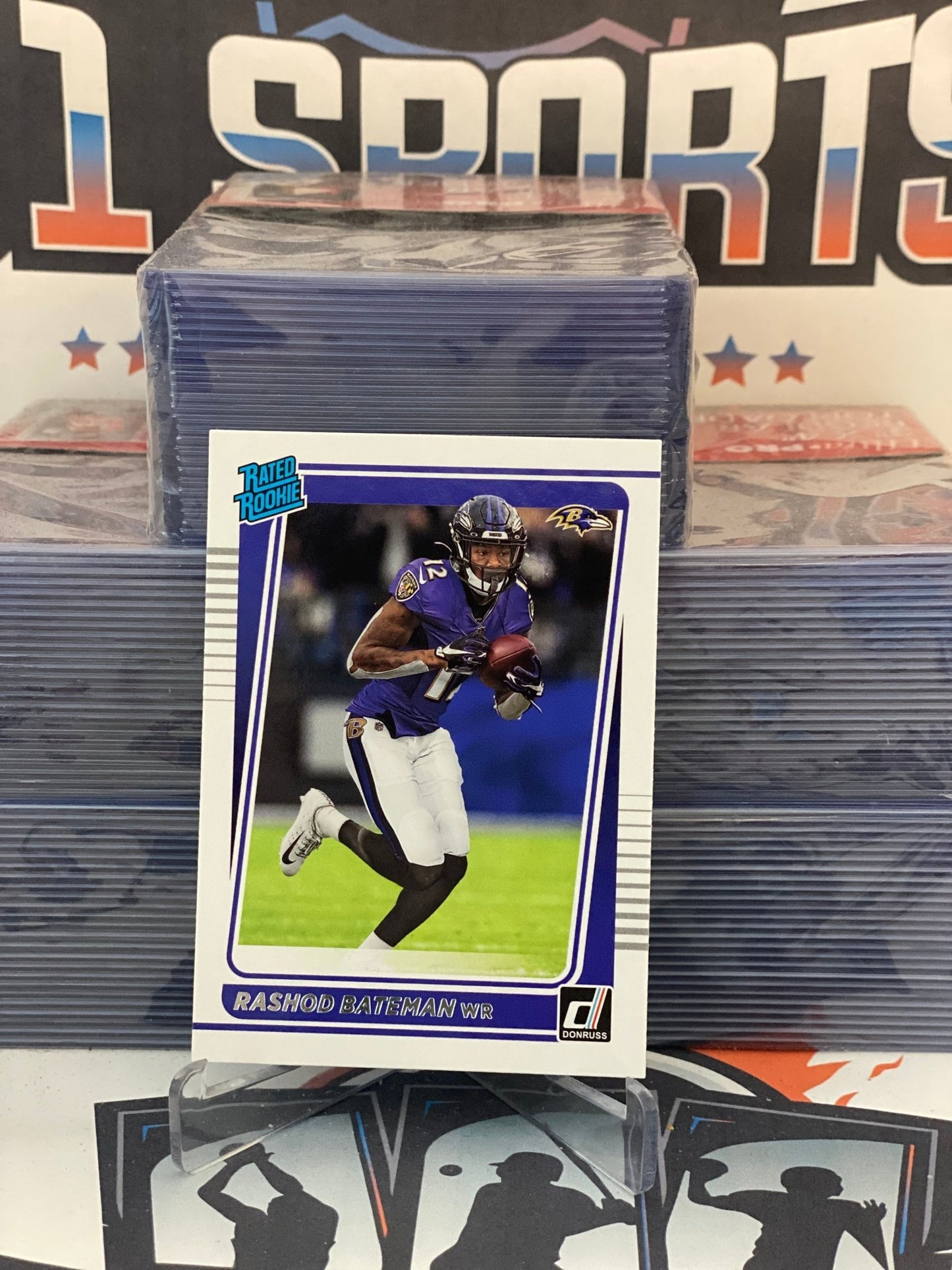 2021 Donruss (Rated Rookie) Rashod Bateman #265