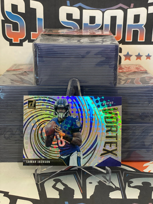 2021 Donruss (Vortex) Lamar Jackson #VTX-LJA