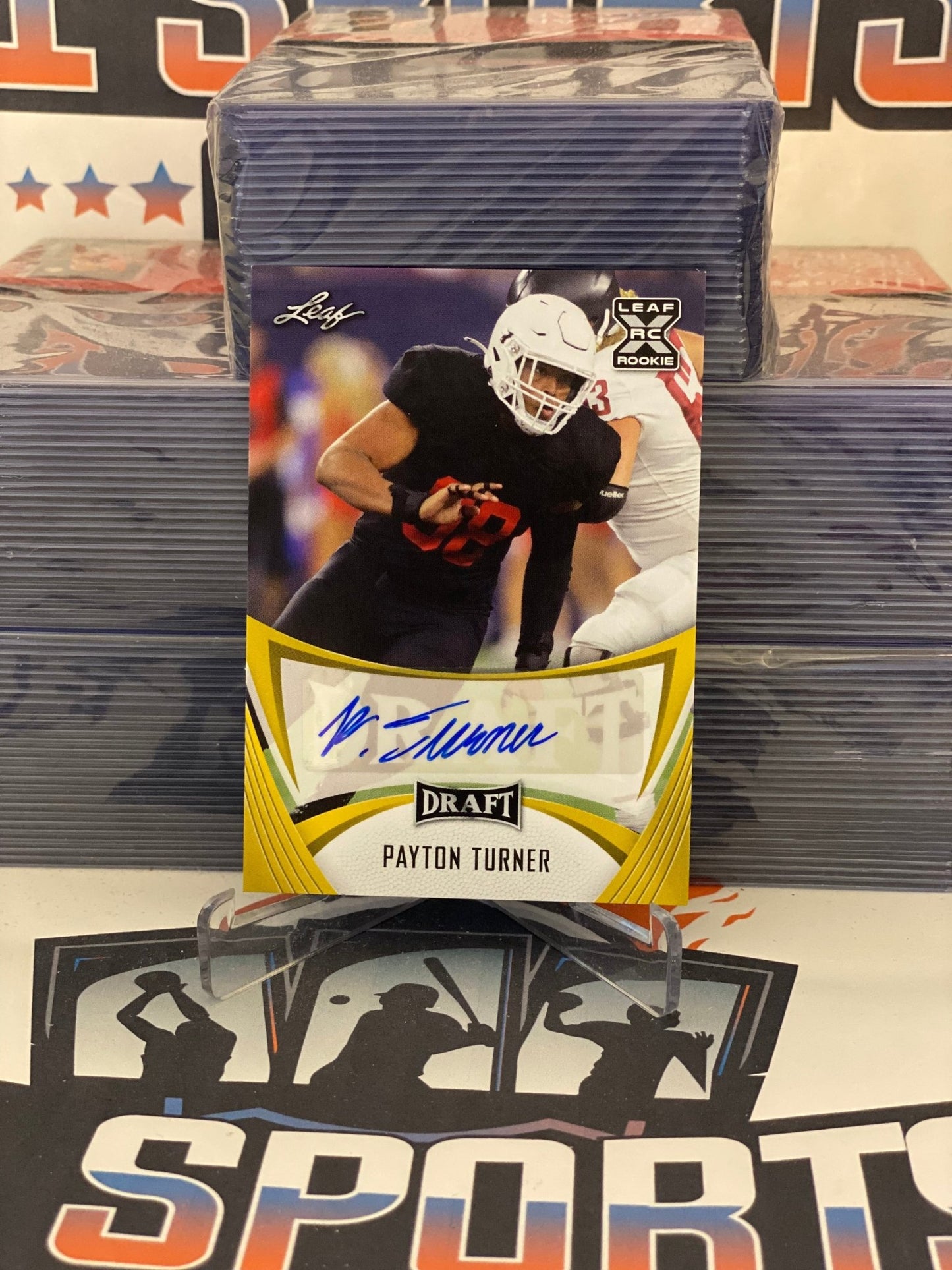 2021 Leaf Draft (Auto) Payton Turner Rookie #BA-PT1