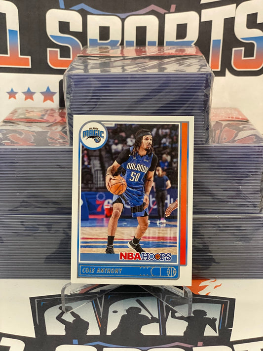 2021 NBA Hoops (2nd Year) Cole Anthony #12