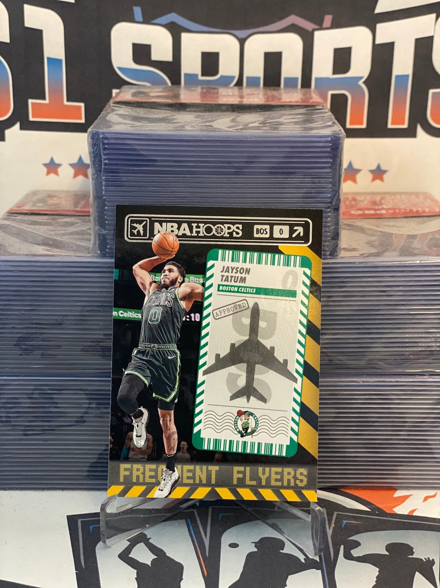 2021 NBA Hoops (Frequent Flyers) Jayson Tatum #9