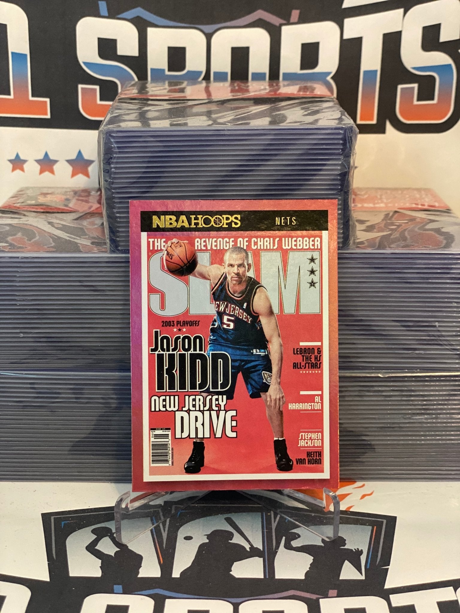 Jason Kidd: New Jersey Drive SLAM Cover Poster