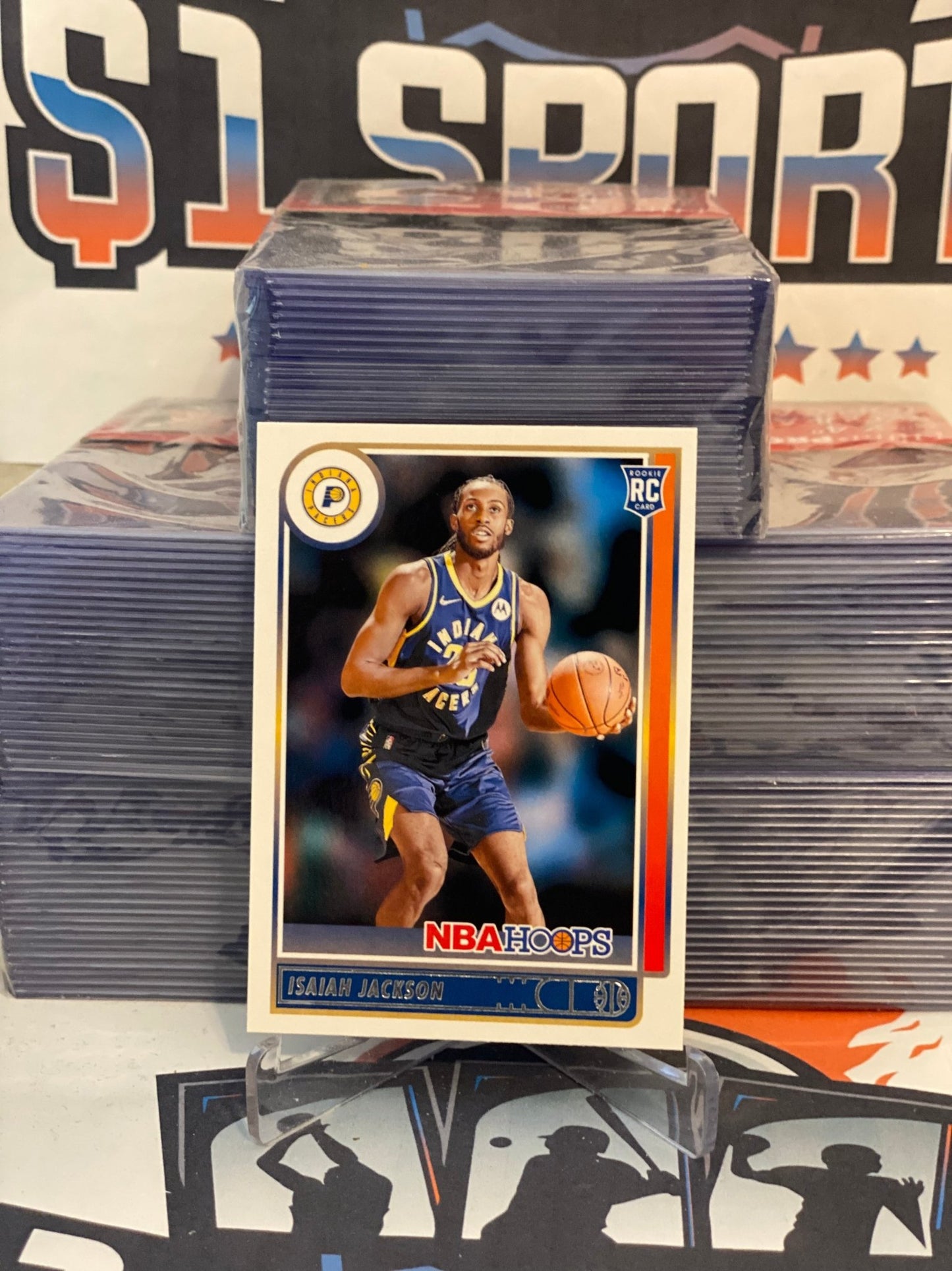 2021 NBA Hoops Isaiah Jackson Rookie #223