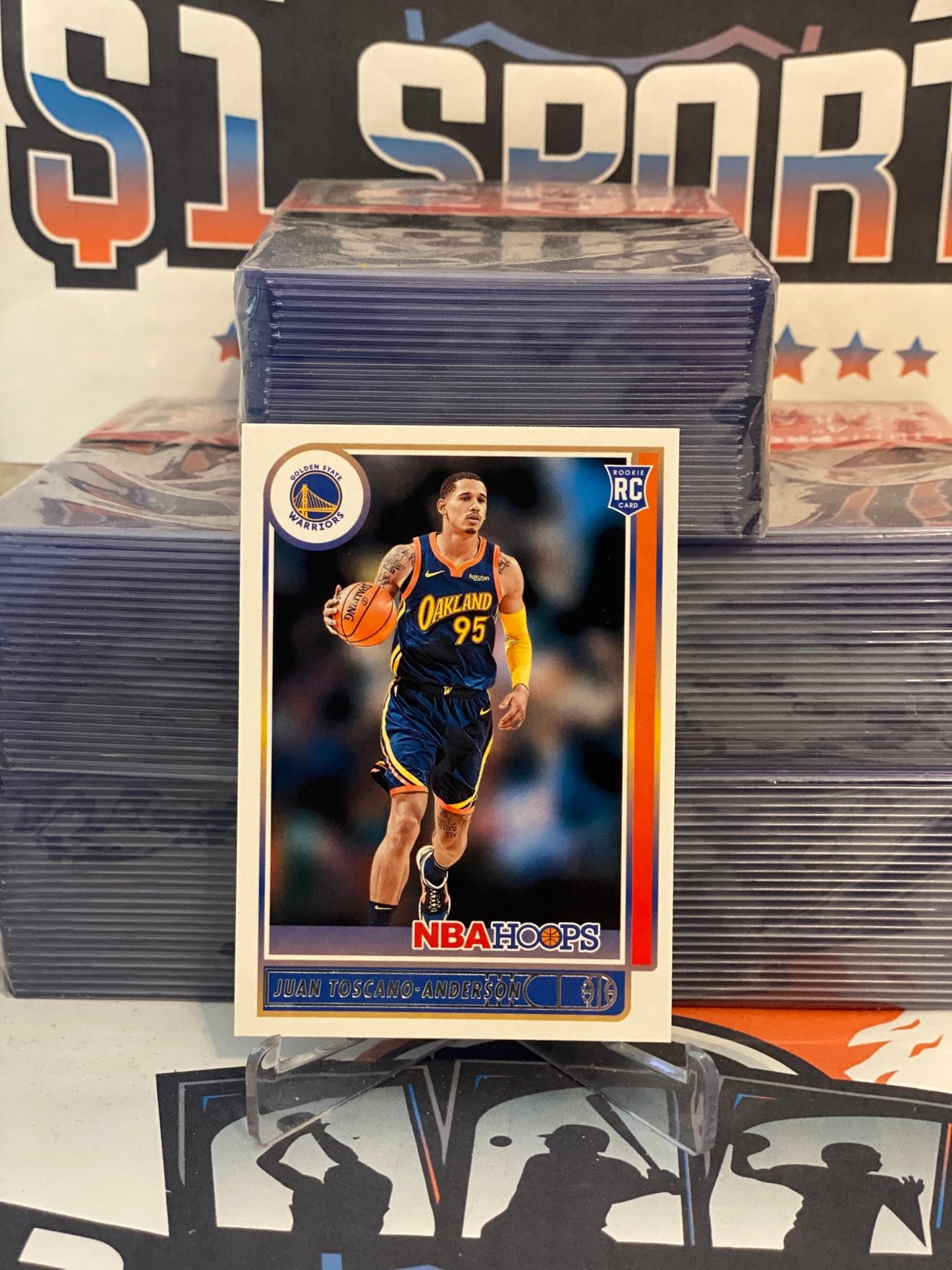 2021 NBA Hoops Juan Toscano-Anderson Rookie #248