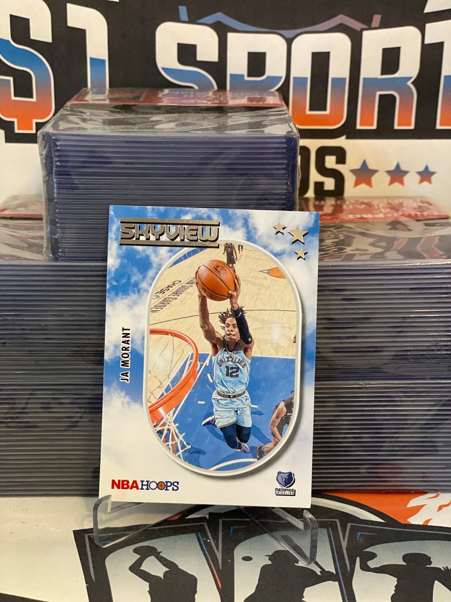 2021 NBA Hoops (Skyview) Ja Morant #20